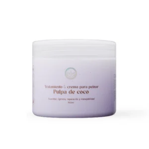 Tratamiento & crema para peinar pulpa de coco